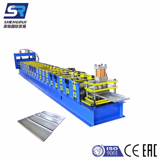 Máquina formadora de rollos en frío de perfiles de marco de estante vertical de estante de almacenamiento apilable de hoja de puerta de acero de buena calidad de China