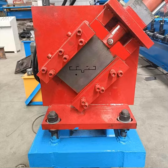 Máquina formadora de perfiles de estructura de acero CNC con rollo de canal de marco de correa Z de metal CNC de alto rendimiento