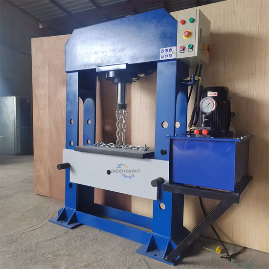 Máquina de prensa hidráulica de 100 toneladas HP